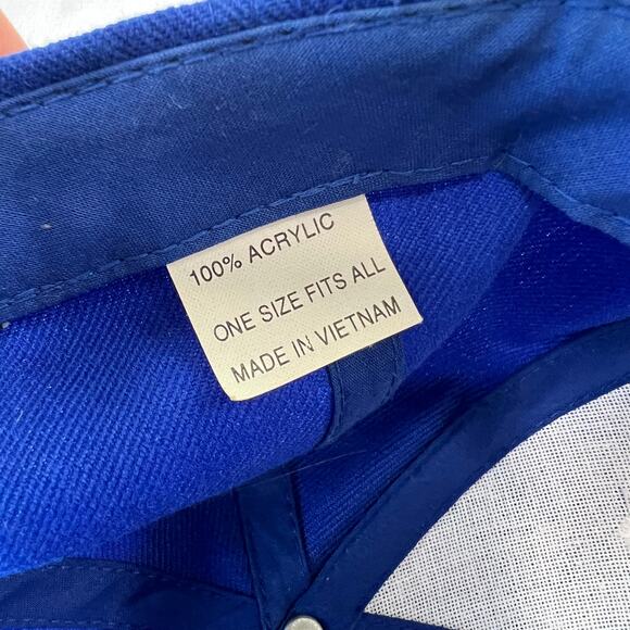 New York NFL Giants Blue Strapback Baseball cap Men's one size Embroidered Logo - Picture 7 of 7